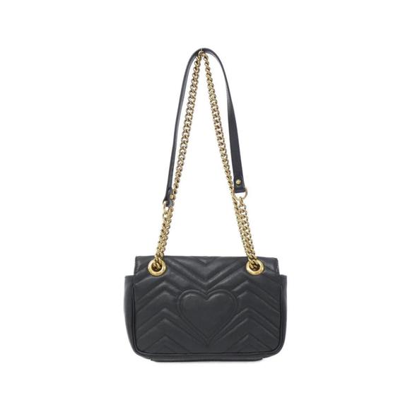 Gucci GG Bag Black Shoulder Marmont - Picture 1 of 10